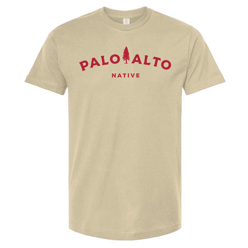 Palo Alto Native T-Shirt (red ink)