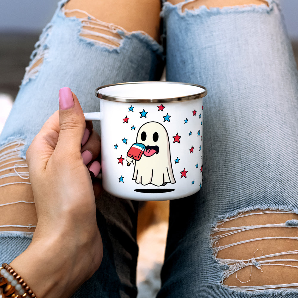 Summer Ghosts Camp Mug