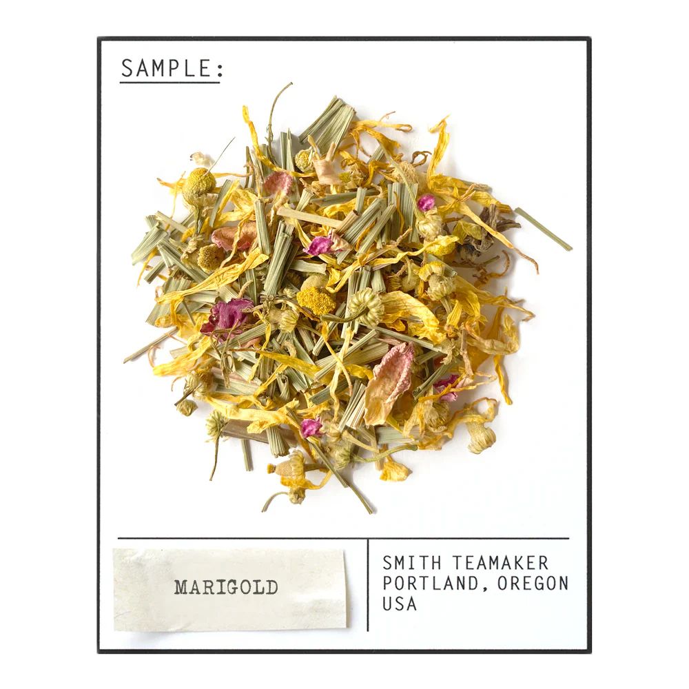 SMITH TEAMAKER - MARIGOLD SEASONAL HERBAL TEA BLEND NO. 53 (15 TEA BAGS, 1.26 OZ)