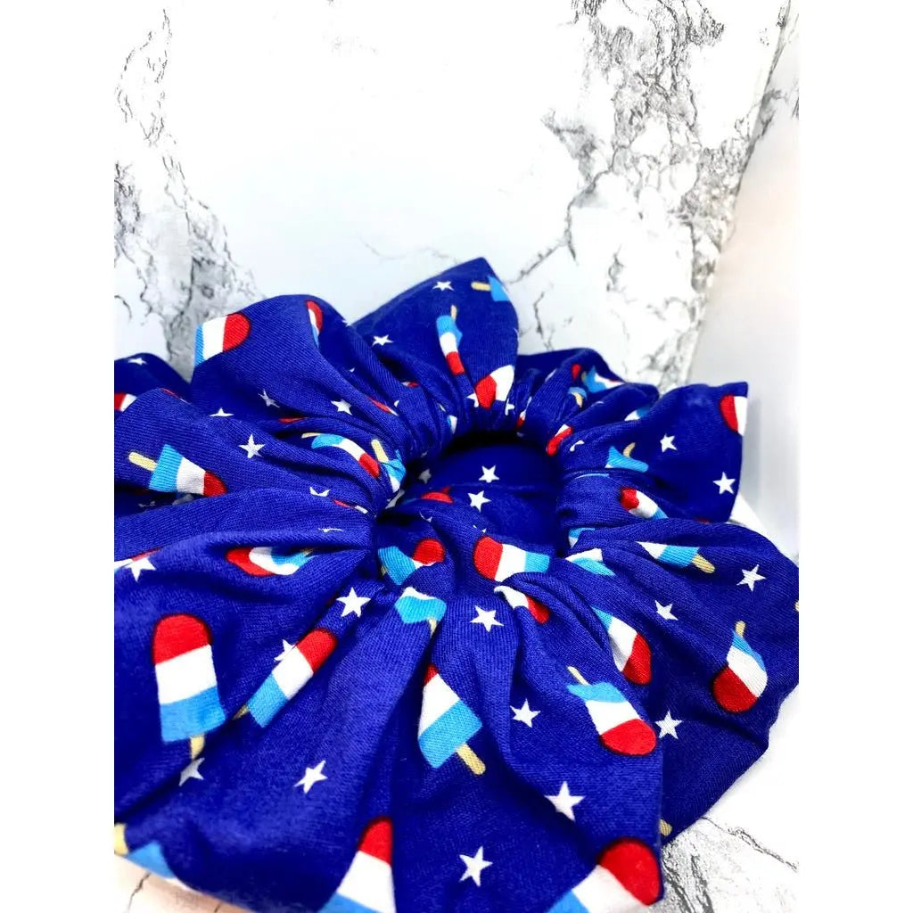Popsicles 4th of July Scrunchie