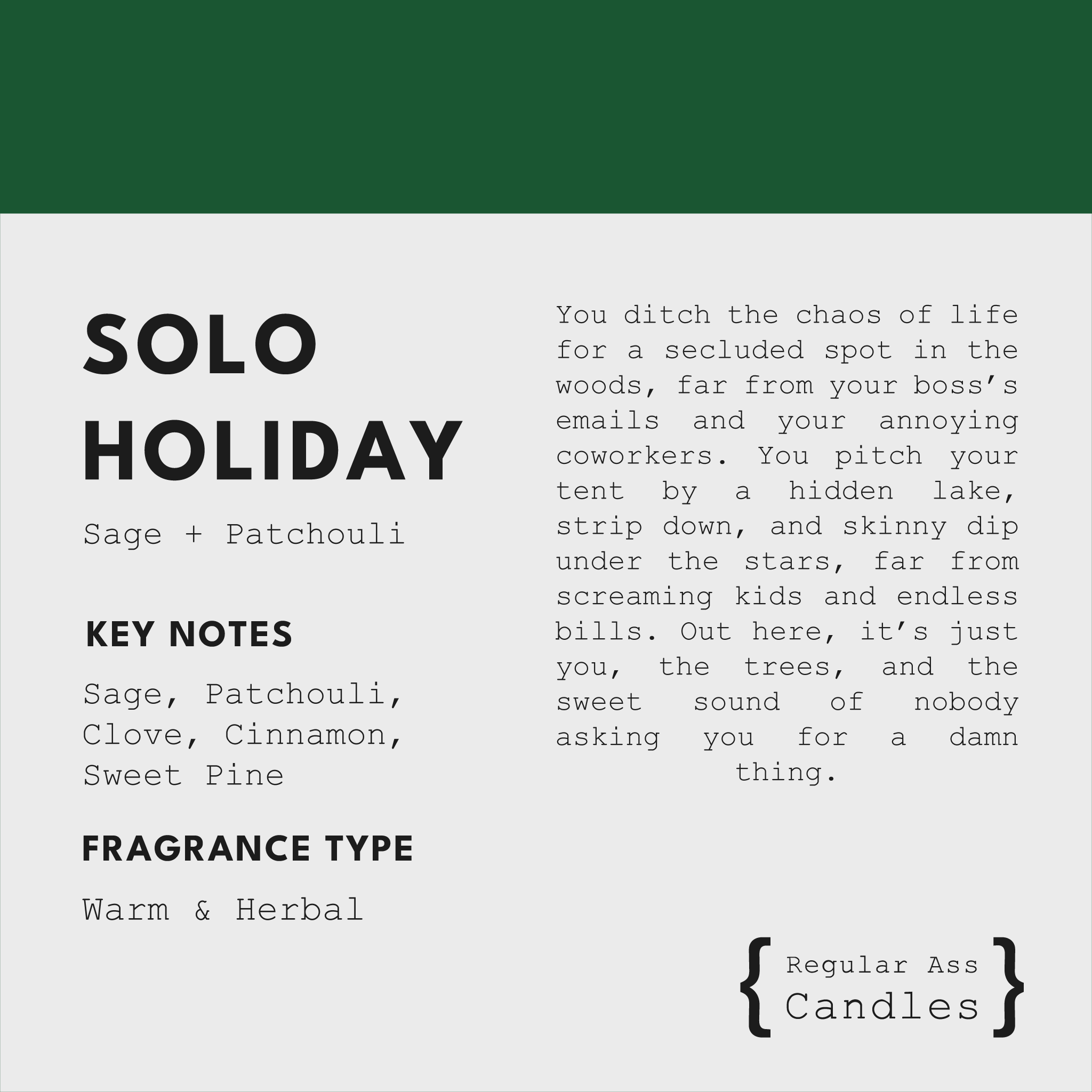 LOST & FOUND Candle