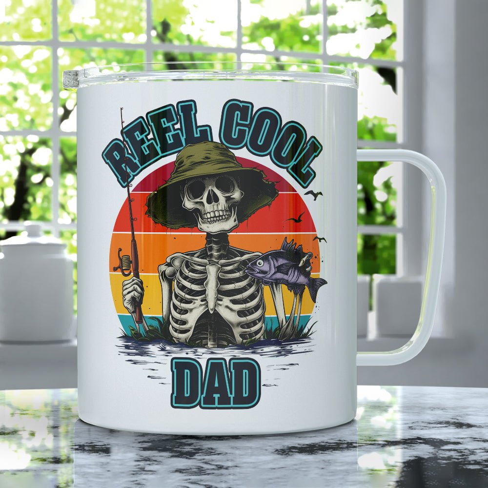Reel Cool Dad Insulated Travel Mug