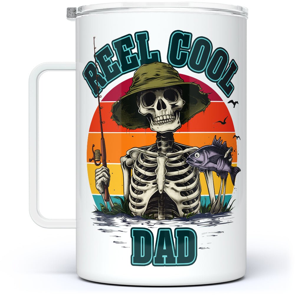 Reel Cool Dad Insulated Travel Mug