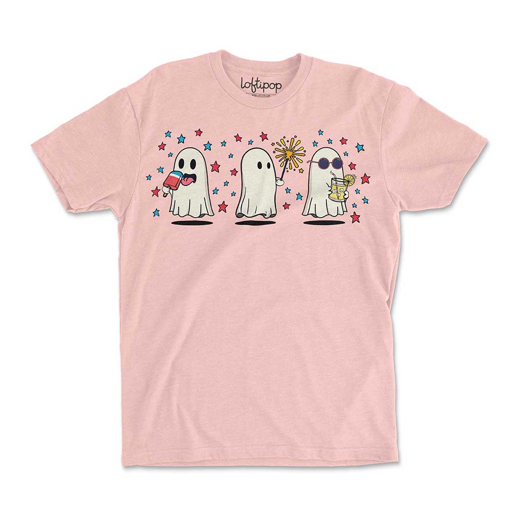 Summer Ghosts Crewneck Tshirt