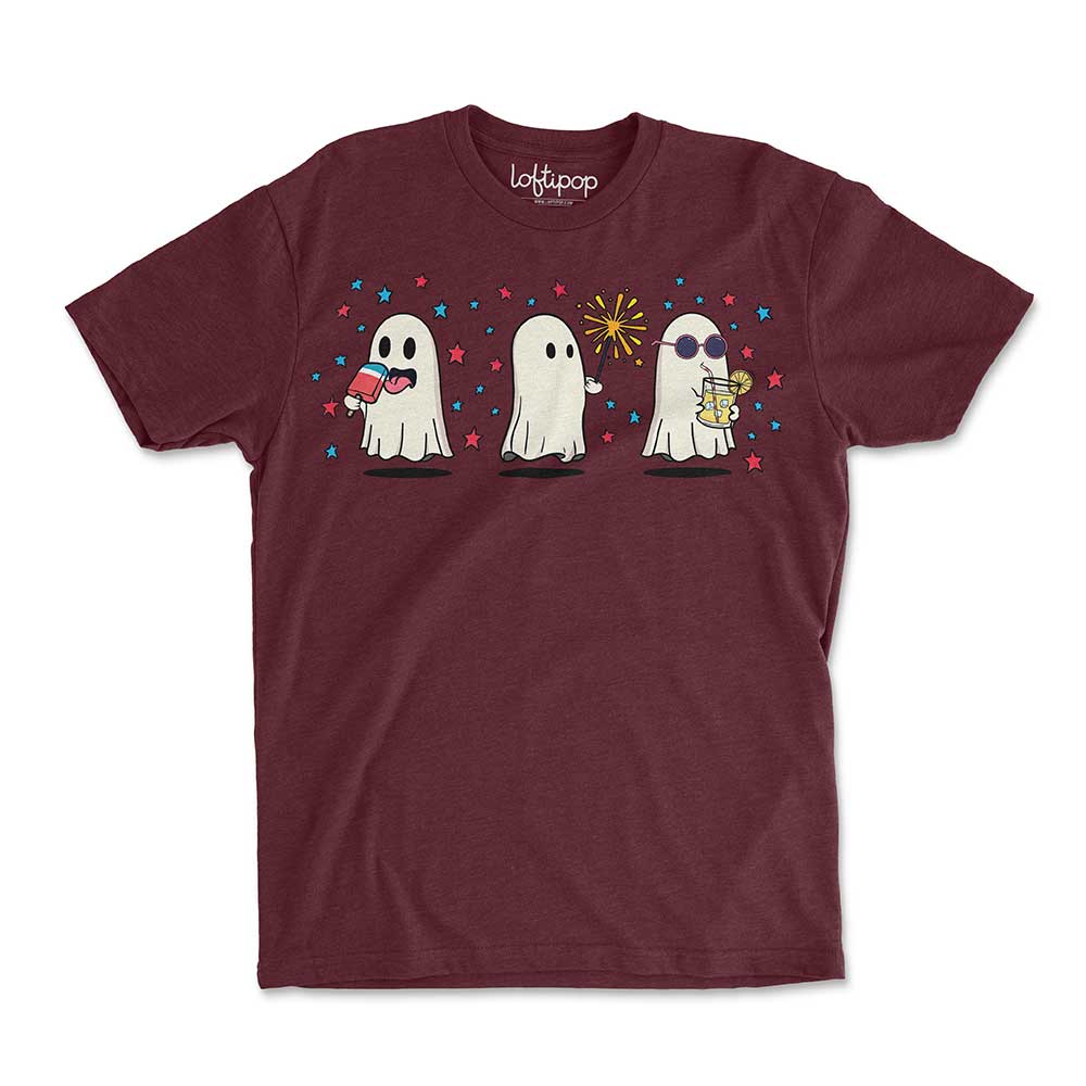 Summer Ghosts Crewneck Tshirt