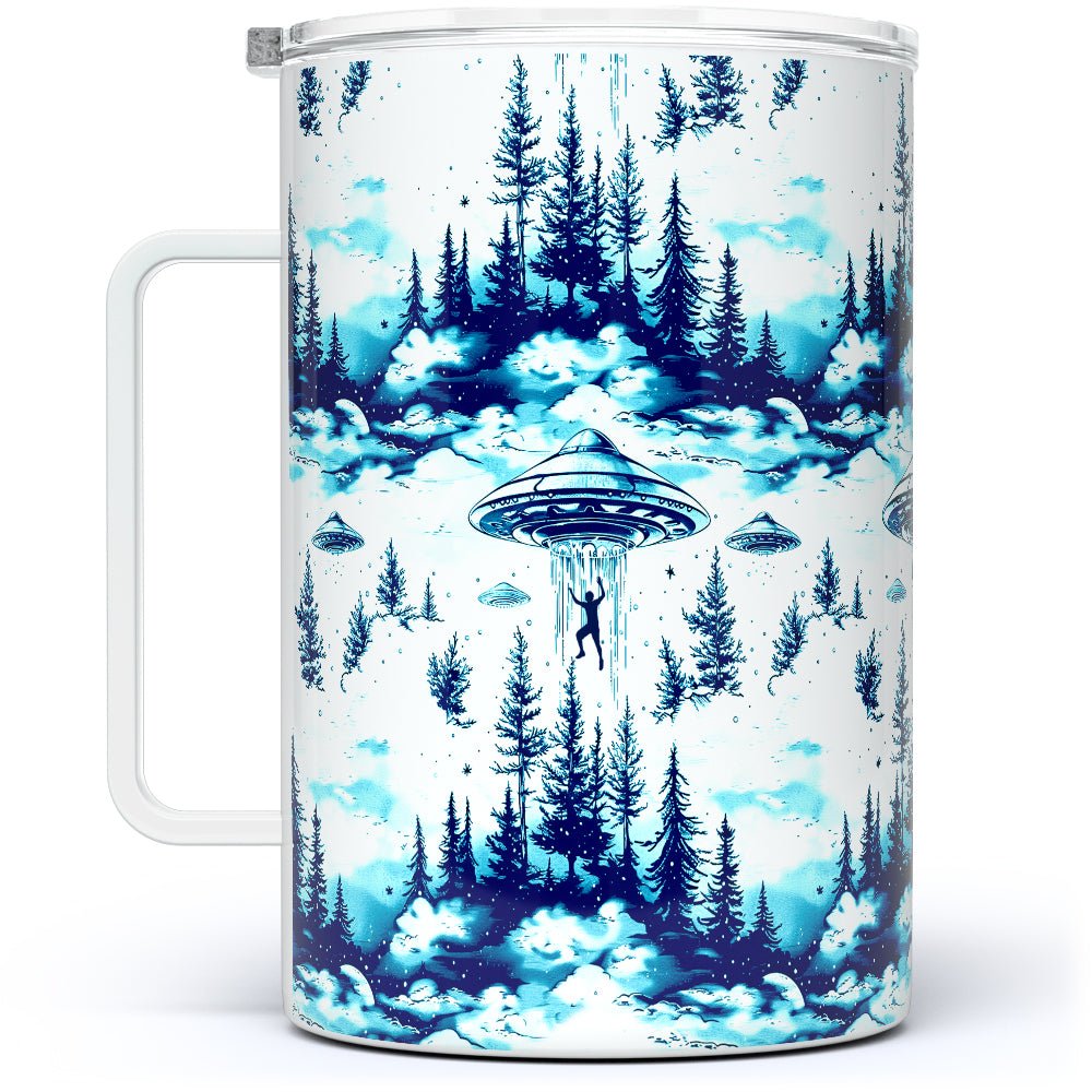 UFO Abduction Insulated Travel Mug